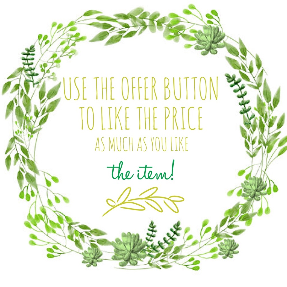 Open and welcoming your offers 🌿